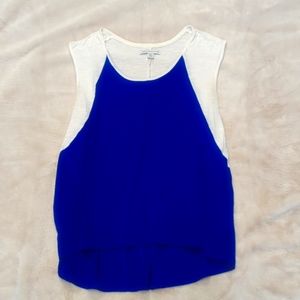 AEO Royal Blue High Low Tank